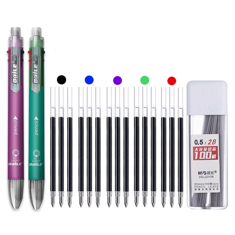 Staedtler Pencil Lumocolor - Set Pena Bolpoin 6 In 1