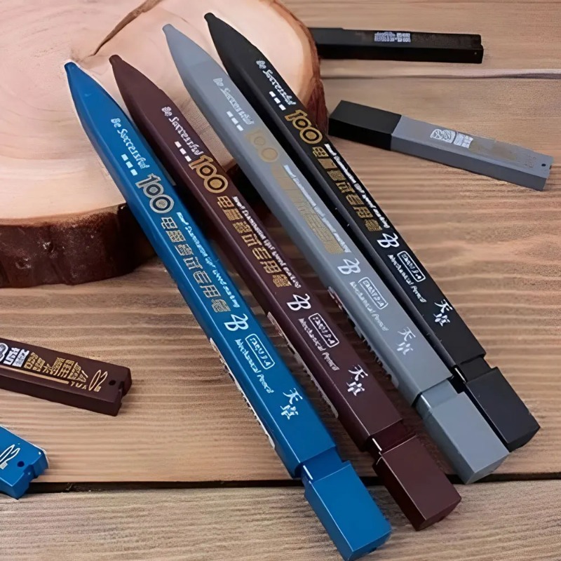 Staedtler Pencil Lumocolor - Set Pensil Mekanik 2B, Termasuk 1