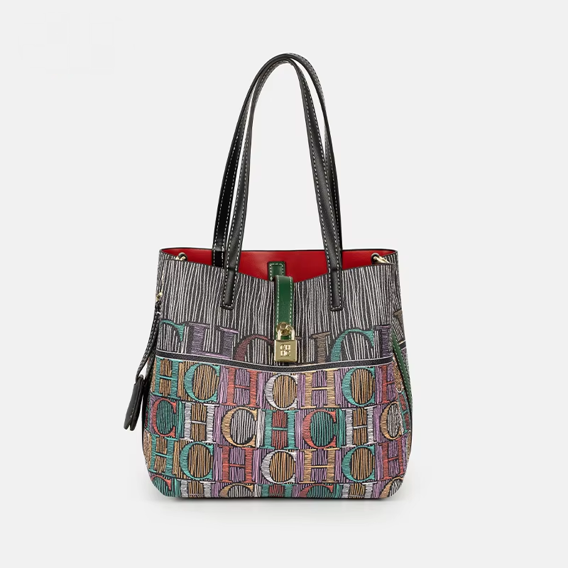 Leatherwork Letters - Tas Selempang CH Art Warna Solid