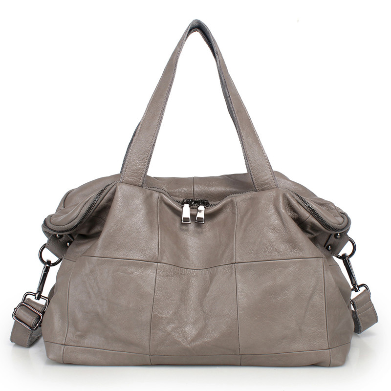 Leather Work Handbags - Tas Tote Kapasitas Besar untuk Wanita