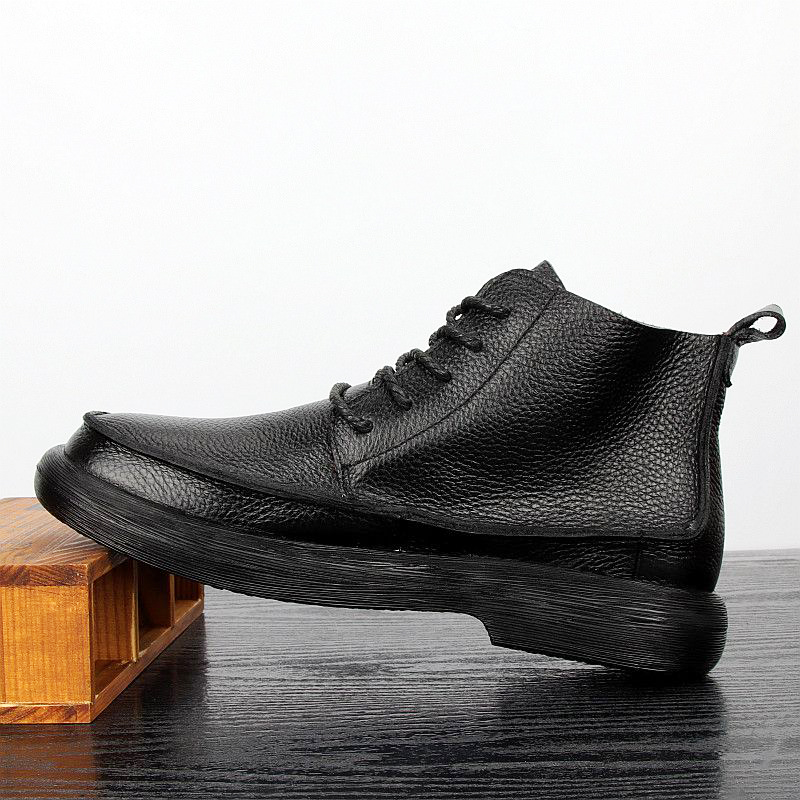 LIHUAMAO Sepatu Bot Kerja Kuli - Leather Work Western ulasan dan harga