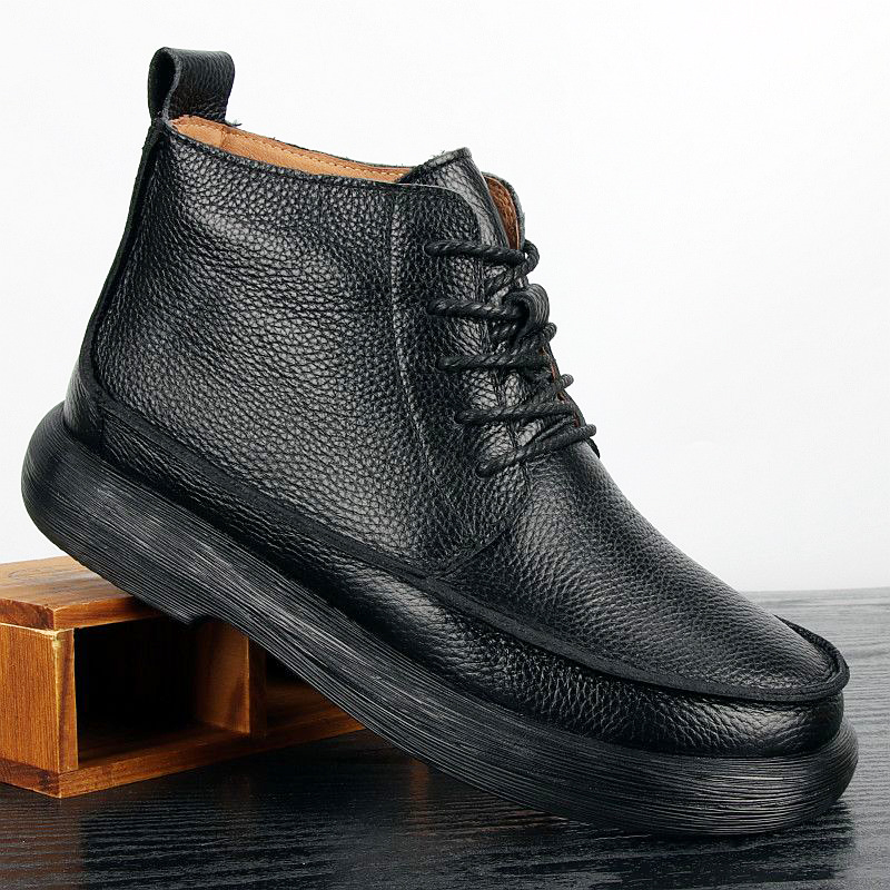 LIHUAMAO Sepatu Bot Kerja Kuli - Leather Work Western ulasan dan harga
