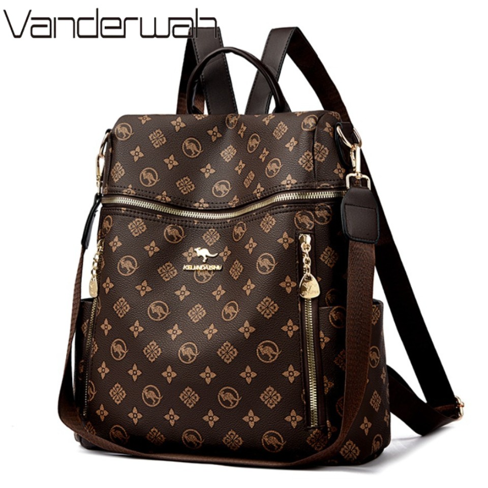 Tas Ransel Kulit Lembut Wanita - Leatherwork Letters ulasan dan harga