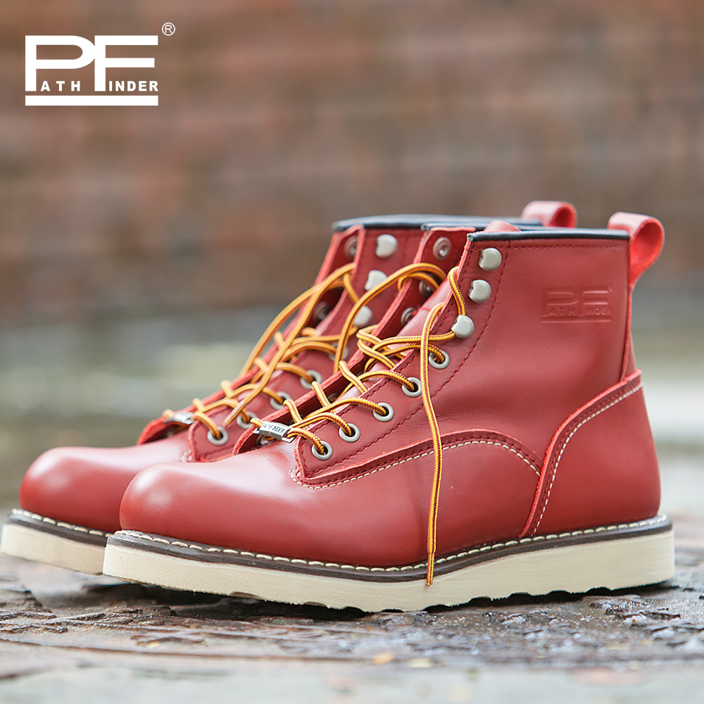 Sepatu Boots Kulit Asli Pria u - Leather Work Western ulasan dan harga