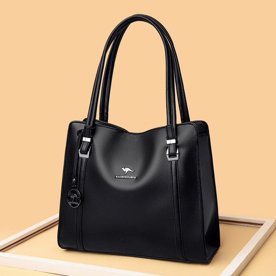 Tas Tangan Mewah Tote Kasual K - Leatherwork Letters ulasan dan harga