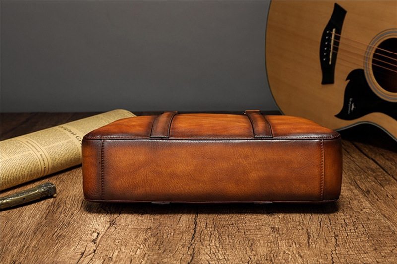 Tas Kerja Kulit Asli YETTIES | - Leather Work Handbags ulasan dan harga