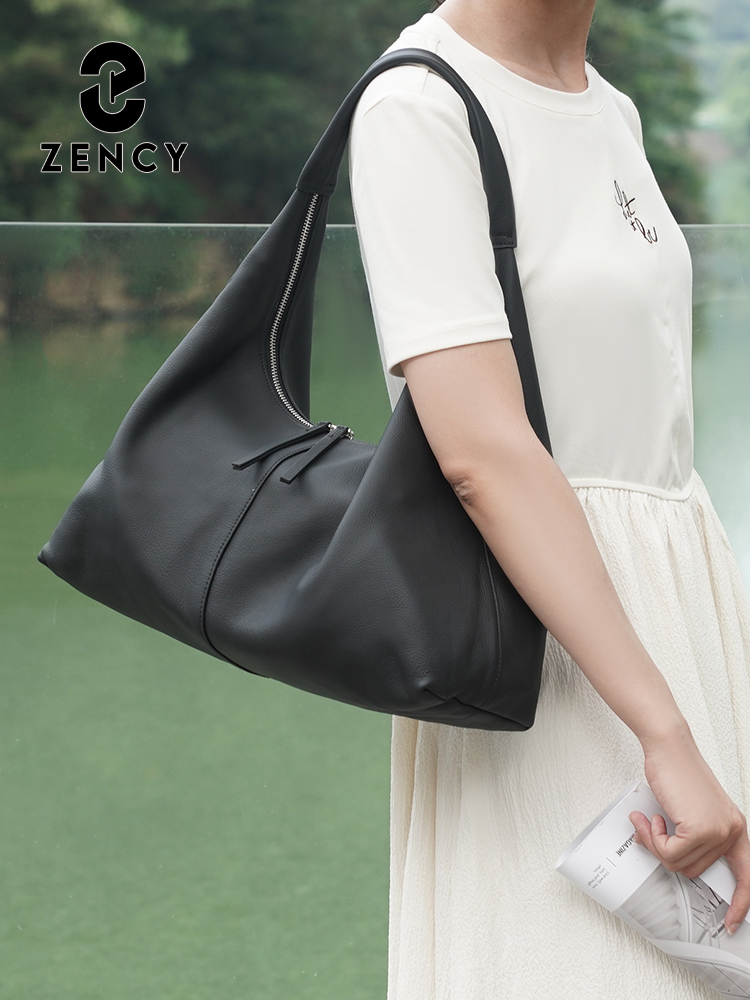 Zency Tas Tote Kapasitas Besar - Leather Work Handbags ulasan dan harga