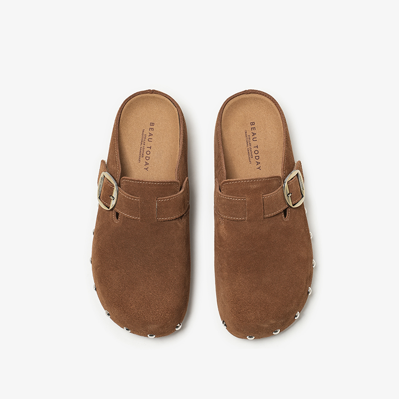 BEAUTODAY Sepatu Kasual Wanita - Leatherwork Rivets ulasan dan harga