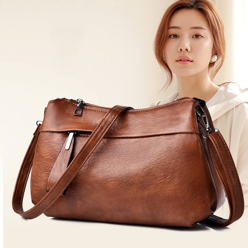 Tas dompet bahu wanita, kantun - Leatherwork Letters ulasan dan harga