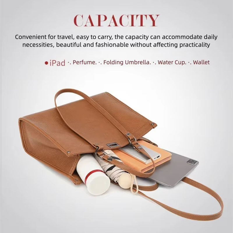 Tas Tote Wanita Kapasitas Besa - Leather Work Handbags ulasan dan harga