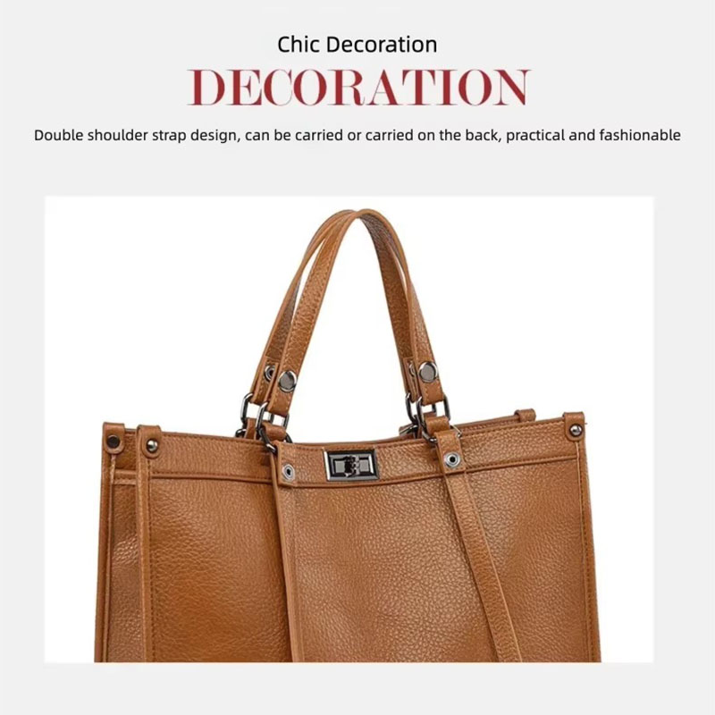 Tas Tote Wanita Kapasitas Besa - Leather Work Handbags ulasan dan harga