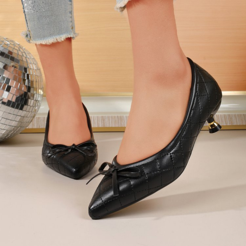 Sepatu Pumps Wanita Vintage Be - Leather Work ulasan dan harga