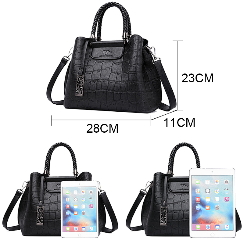 Tas Tangan Kulit Asli Untuk Wa - Leatherwork Rivets ulasan dan harga