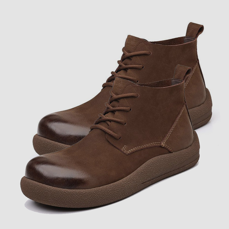 LIHUAMAO Sepatu Bot Kerja Kuli - Leather Work Western ulasan dan harga