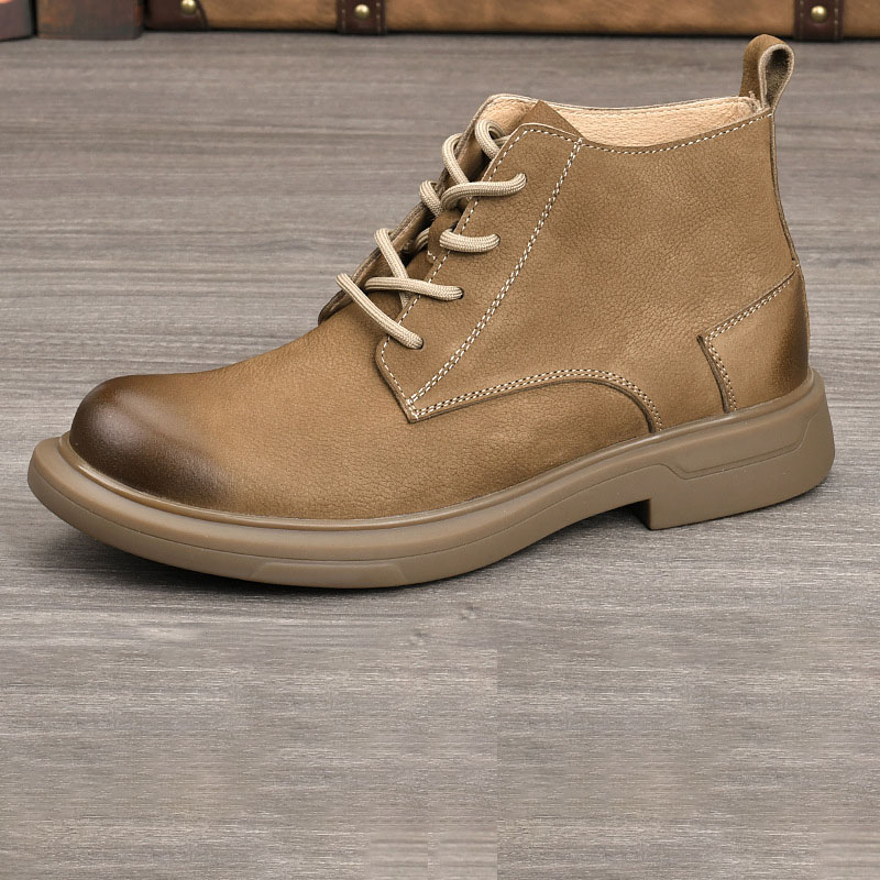 LIHUAMAO Sepatu Bot Kerja Kuli - Leather Work Western ulasan dan harga