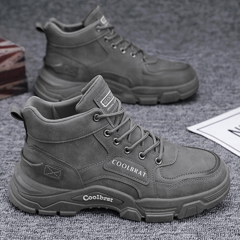 Sepatu Sneakers Kasual Pria Be - Leatherwork Letters ulasan dan harga